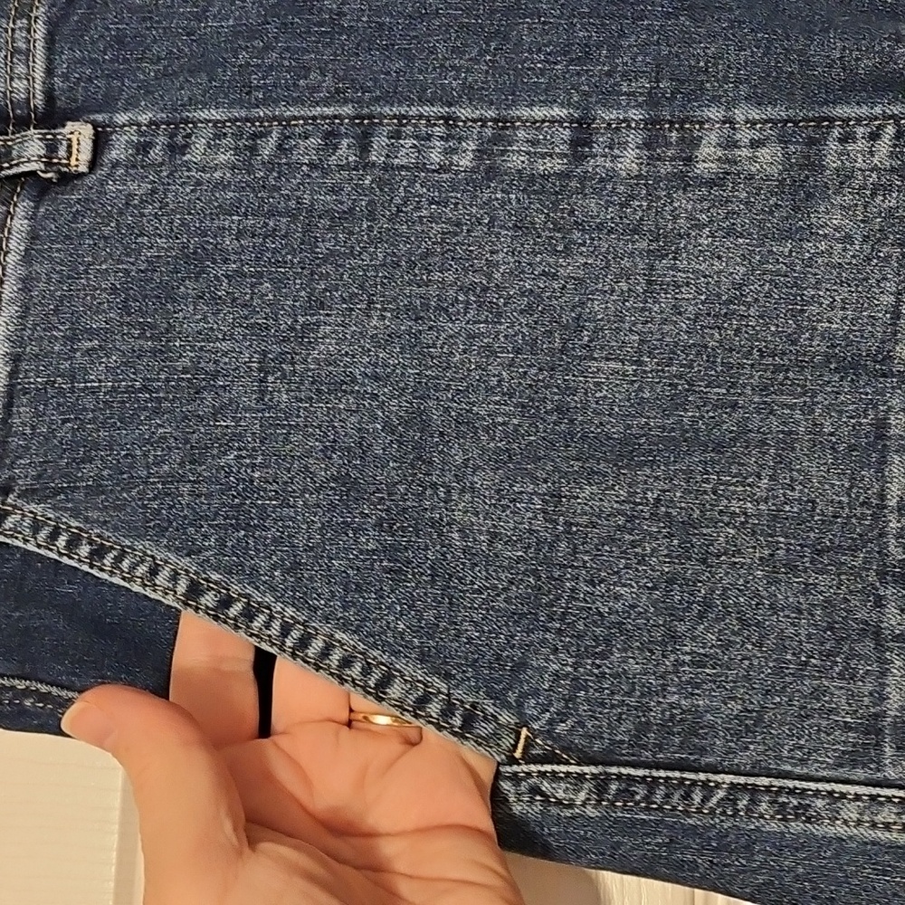 Gap Denim High-rise Wide-leg Crop. 10/30R - Picture 3 of 13